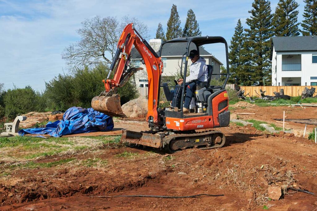 Excavator for Home Improvement